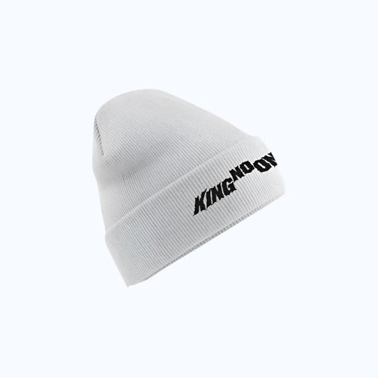 ANGST LOGO WHITE BEANIE
